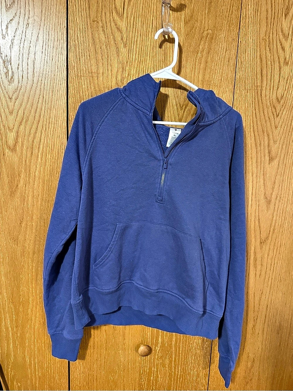 Women’s Blue/Purple Quarter-Zip Size XL